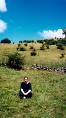 on a hill
